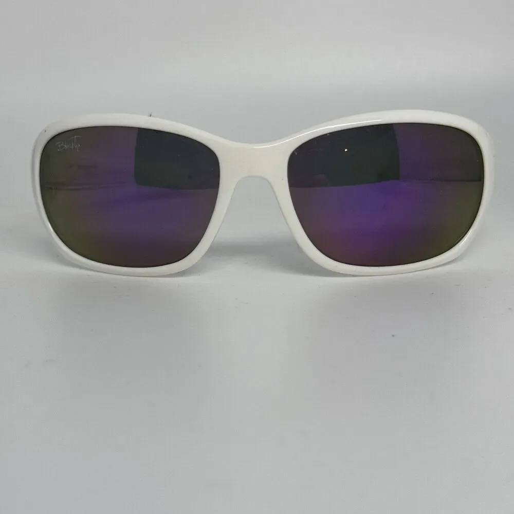 Blacktip Sunglasses White with purple lens sport wrap BLACKTIP Mizzen H15743‎